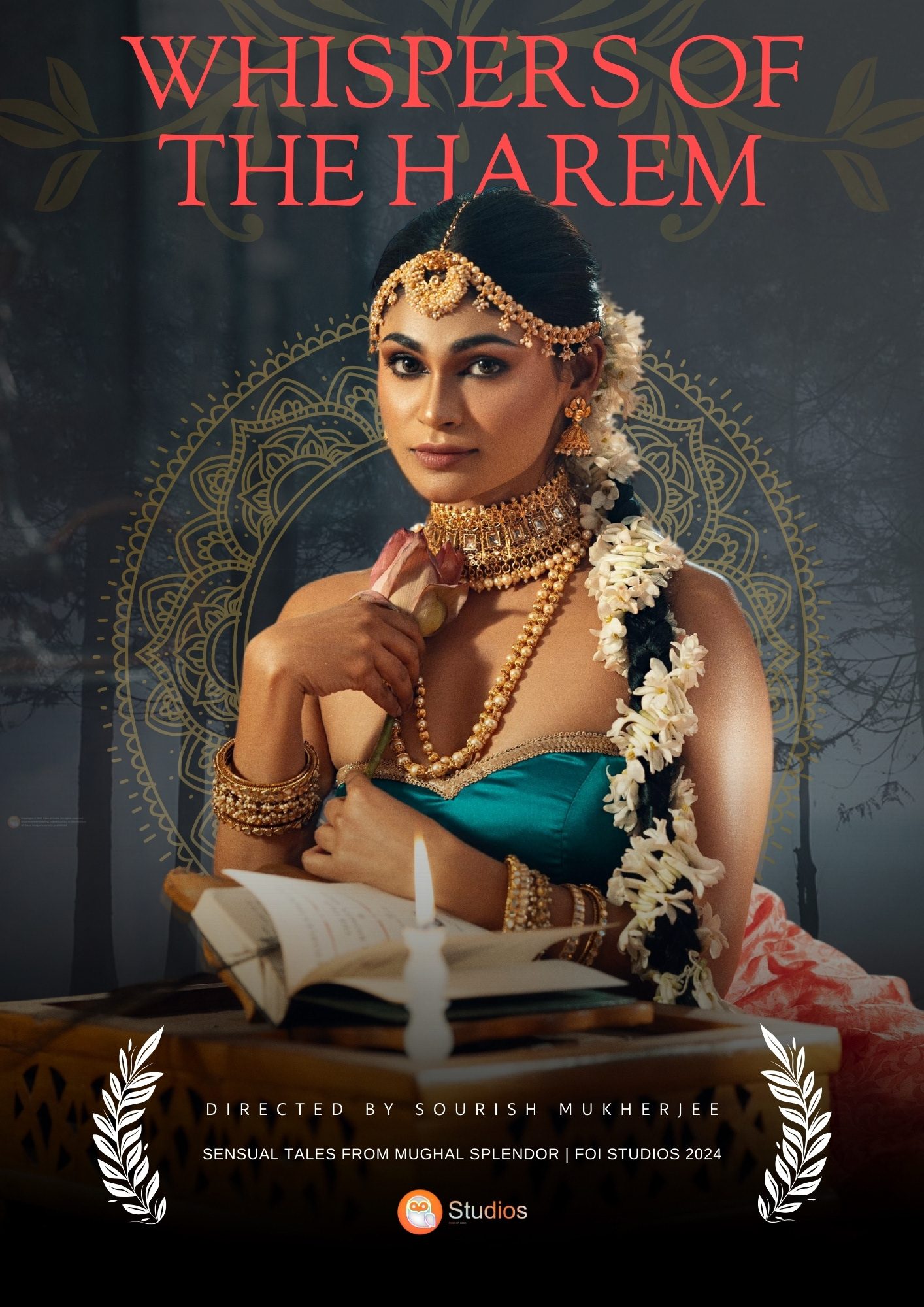 Whispers of the Harem — FOI Studios 2024 calendar cover