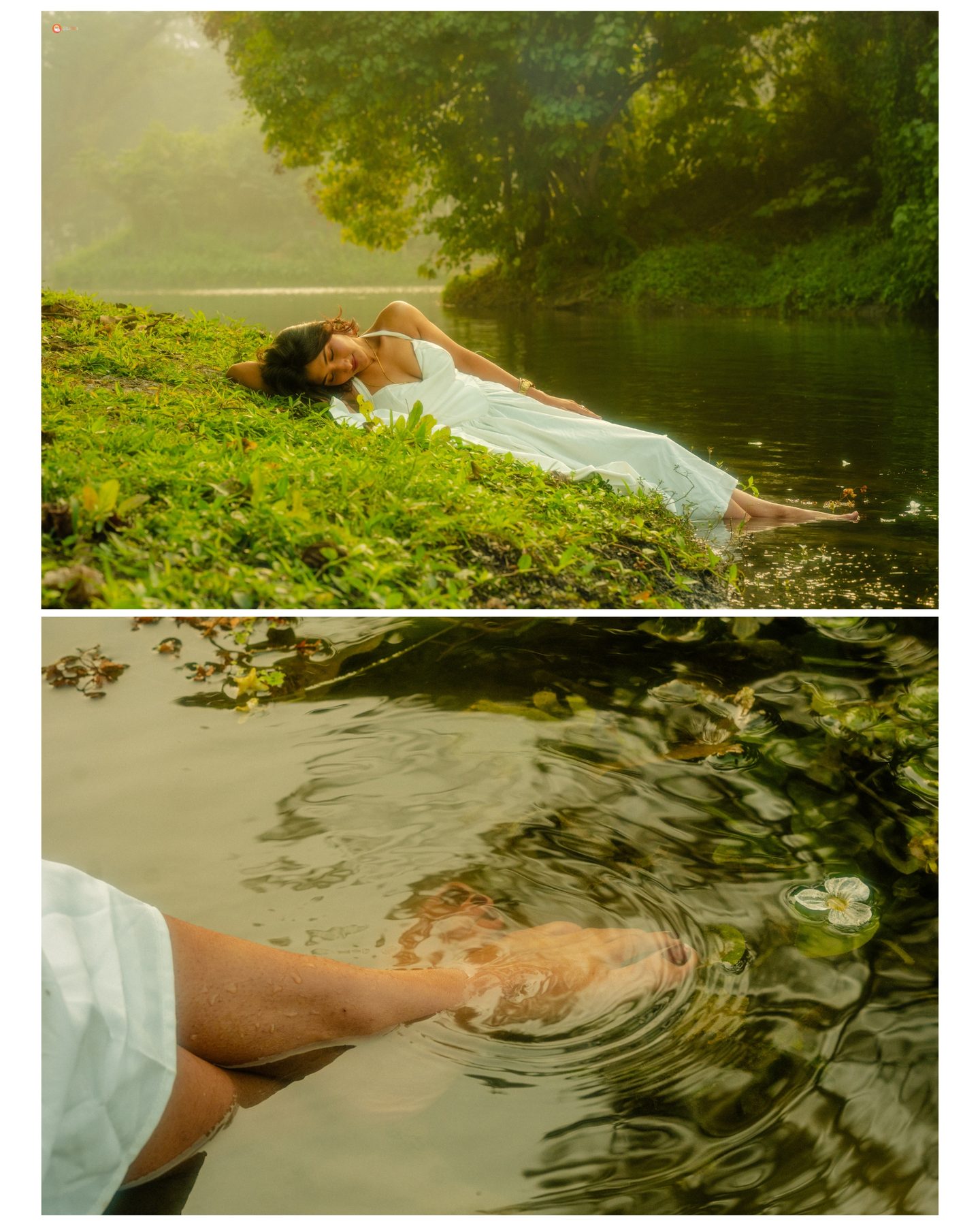 Naiad diptych